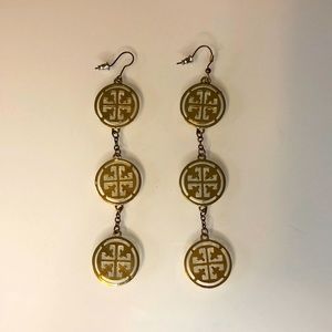 Tory Burch Logo earrings